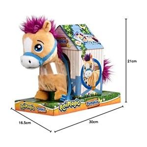 عروسک رباتیک پونی مدل Goliath - Animagic - Shetland Pony Interactive cuddly toy_اسباب بازی