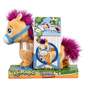 عروسک رباتیک پونی مدل Goliath - Animagic - Shetland Pony Interactive cuddly toy_اسباب بازی