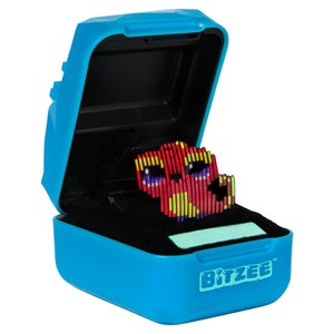 حیوون خانگی دیجیتالی بیتزی آبی مدل Spin Master - Bitzee - Magical Interactive Toy Digital Pet and Case with 20 Characters