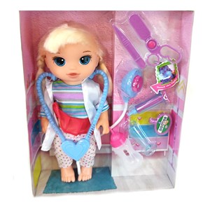عروسک بیبی دکتر ارتفاع 32 سانتی متر Baby Doctor_اسباب بازی