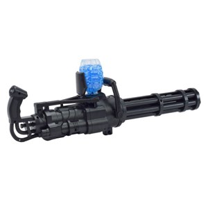 تفنگ اسباب بازی شارژی تیر ژله ای پایه دار مدل Gatling gun with gel balls_اسباب بازی