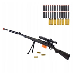 تفنگ اسباب بازی شکاری بزرگ تک تیر انداز  مدل KAR98K_اسباب بازی