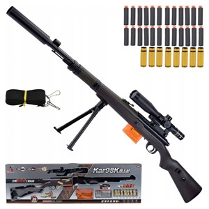 تفنگ اسباب بازی شکاری بزرگ تک تیر انداز  مدل KAR98K_اسباب بازی