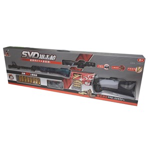 تفنگ اسباب بازی تک تیر انداز تیر فومی مدل SVD DO49AB_اسباب بازی