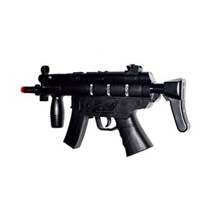 تفنگ اسباب بازی باتری خور موزیکال SUPER SUBMACHINE GUN_اسباب بازی