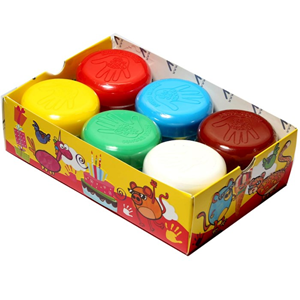 رنگ انگشتی آریا 6 رنگ Arya finger paint 6 colors_اسباب بازی