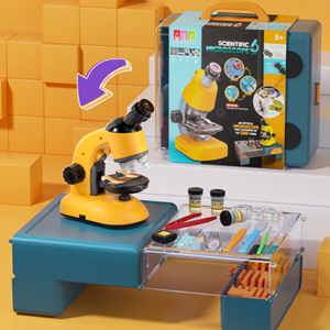 میکروسکوپ آموزشی مدل SCIENTIFIC MICROSCOPE 1200X STEM_اسباب بازی