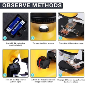 میکروسکوپ آموزشی مدل SCIENTIFIC MICROSCOPE 1200X STEM_اسباب بازی