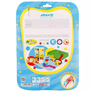 رنگ انگشتی آریا 3 رنگ Arya finger paint 3 colors_اسباب بازی