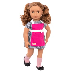 عروسک پیش خدمت مدل Isa همراه با کتاب Doll with Book - Isa