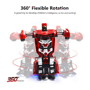 اسباب بازی ماشین کنترلی لامبورگینی تبدیل شونده به ربات مدل ترانسفورمر Remote Control Transformer Road Master