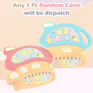 اسباب بازی ارگ آموزشی موزیکال طرح قارچ با آموزش صدای حیوانات Mushroom Piano Toy_اسباب بازی