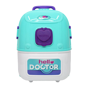 ست اسباب بازی تجهیزات پزشکی مدل چمدانی چرخ دار Doctor Play Set_اسباب بازی