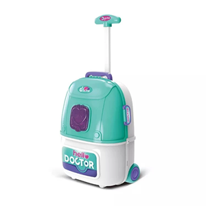 ست اسباب بازی تجهیزات پزشکی مدل چمدانی چرخ دار Doctor Play Set_اسباب بازی
