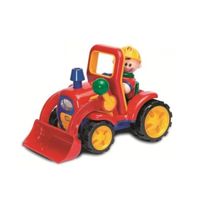 اسباب بازی ماشین لودر با آدمک تولو مدل 89754 First Friends Car_اسباب بازی