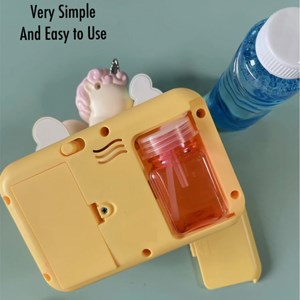 اسباب بازی حباب ساز دوربینی طرح یونیکورن_اسباب بازی