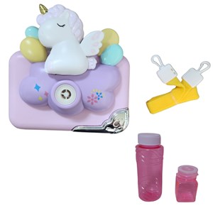 اسباب بازی حباب ساز دوربینی طرح یونیکورن_اسباب بازی