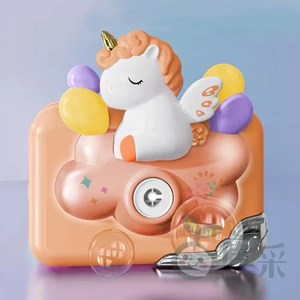 اسباب بازی حباب ساز دوربینی طرح یونیکورن_اسباب بازی