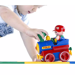 اسباب بازی قطار با ریل و آدمک تولو مدل 89905 Tolo First Friend Train_اسباب بازی
