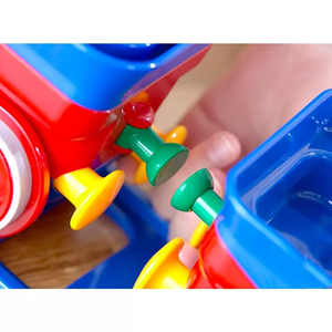 اسباب بازی قطار با ریل و آدمک مدل 89905 Tolo First Friend Train_اسباب بازی