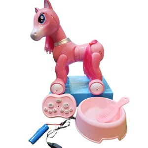ربات اسباب بازی کنترلی مدل اسب پونی صورتی Remote Control Pony_اسباب بازی