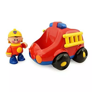 اسباب بازی ماشین آتش نشانی با آتش نشان تولو مدل87477 Tolo First Friends Fire Engine_اسباب بازی