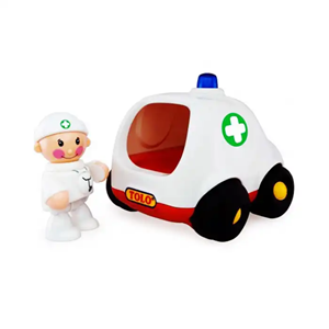 اسباب بازی ماشین آمبولانس با دکتر تولو مدل89897 Tolo First Friends Ambulance_اسباب بازی