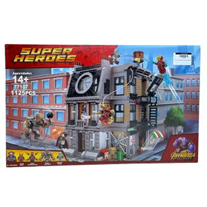 لگو مارول خانه دکتر استرنج 1125 قطعه مدل 77107 SUOER HEROES_اسباب بازی