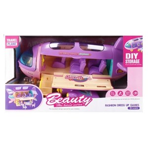 اسباب بازی هواپیما مسافربری همراه با دو مینی فیگور_اسباب بازی