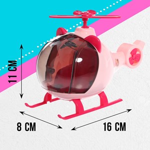 اسباب بازی ست باربی همراه با هلیکوپتر و چند دست لباس مدل Fashion travel_اسباب بازی