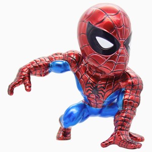اکشن فیگور فلزی مرد عنکبوتی مدل Jada Marvel 4 Spider-Man Classic Metal Figurine_اسباب بازی