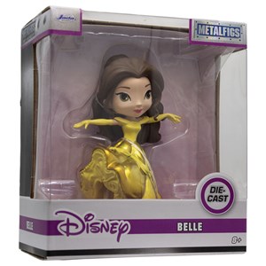 اکشن فیگور فلزی پرنسس بل با لباس زرد مدل Jada Figure Metals Disney Belle_اسباب بازی