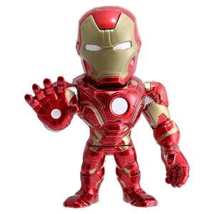 اکشن فیگور فلزی آیرون من Jada Figure Metals Marvel - Iron man_اسباب بازی