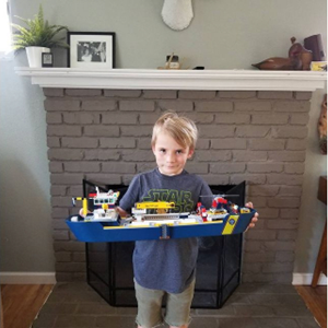 لگو سیتی کشتی اکتشاف در اقیانوس 745 قطعه مدل Ocean Exploration Ship 66113_اسباب بازی