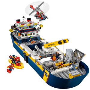 لگو سیتی کشتی اکتشاف در اقیانوس 745 قطعه مدل Ocean Exploration Ship 66113_اسباب بازی