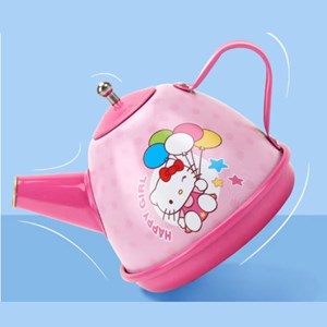 اسباب بازی ست چای خوری فلزی 4 نفره طرح هلو کیتی_اسباب بازی