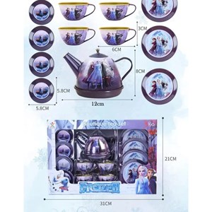 اسباب بازی ست چای خوری فلزی طرح فروزن_اسباب بازی