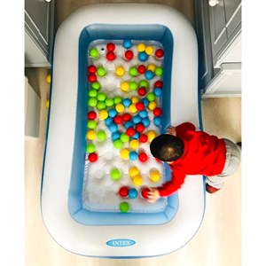 استخر بادی کودک مستطیل 166 سانتیمتری اینتکس مدل 57403 intex_اسباب بازی