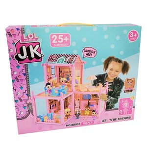 خانه عروسکی ال او ال سورپرایزی 110 قطعه مدل LOL surprise house BB007_اسباب بازی