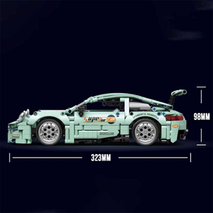لگو تکنیک ماشین پورشه 911 با 1198 قطعه مدل DECOOL 33017_اسباب بازی