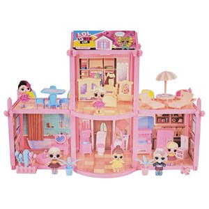 خانه عروسکی ال او ال سورپرایزی 102 قطعه مدل LOL surprise house BB020_اسباب بازی