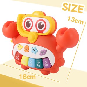 اسباب بازی پیانو خرچنگ هانگر HUANGER_اسباب بازی