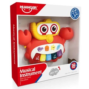 اسباب بازی پیانو خرچنگ هانگر HUANGER_اسباب بازی