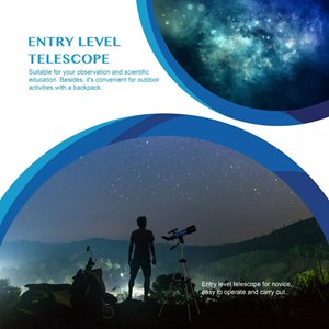 تلسکوپ طبیعتگردی به همراه کوله پشتی مدل AOMEKIE AO2017 70mm Refractor Telescope_اسباب بازی