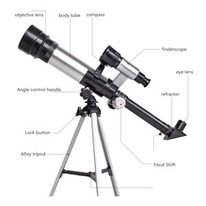 تلسکوپ نجومی با بزرگ نمایی 60X مدل Astronomical Telescope C2158_اسباب بازی