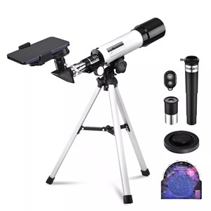 تلسکوپ طبیعتگردی به همراه کوله پشتی مدل AOMEKIE AO2013 50mm Refractor Telescope_اسباب بازی