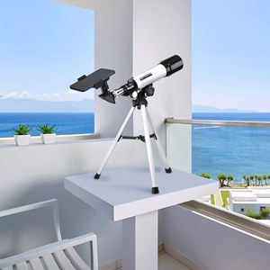 تلسکوپ طبیعتگردی به همراه کوله پشتی مدل AOMEKIE AO2013 50mm Refractor Telescope_اسباب بازی