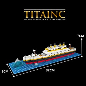 لگو کریتور کشتی تایتانیک 1068 قطعه مدل BLOCK Titanic 2234_اسباب بازی