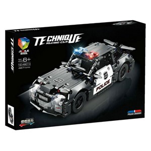 لگو تکنیک ماشین پلیس 487 قطعه مدل JIQILE 48014_اسباب بازی