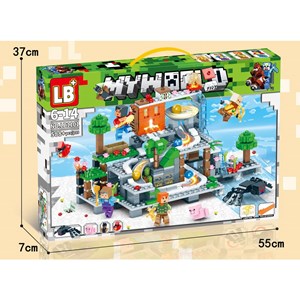 لگو ماینکرافت 588 قطعه مدل 1101 Minecraft_اسباب بازی